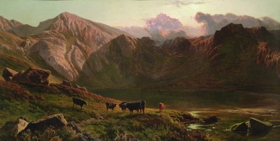 Llyn Idwal, Nordwales von Sidney Richard Percy